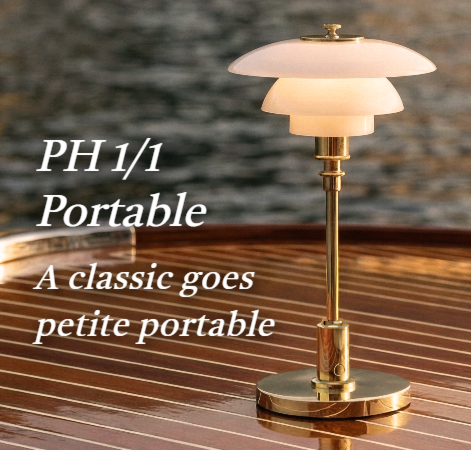 NYHED | PH 1/1 Portable - A classic goes petite portable