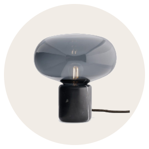 Glasbordlamper