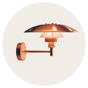 Kobber udendørslamper