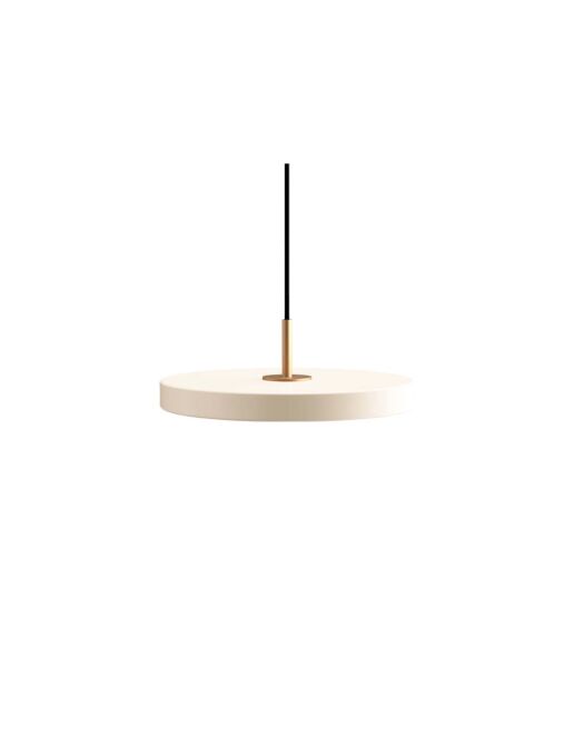Asteria Mini Pendel Creme fra Umage - Messing Pendler