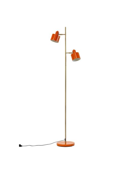 Dyberg-Larsen-Ocean-Gulvlampe-Orange-Messing-1.jpg