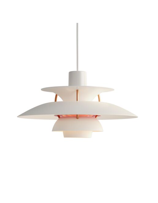 PH 5 Mini Pendel Moderne hvid fra Louis Poulsen - PH pendler
