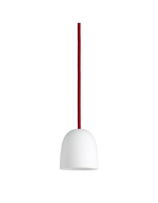 Piet Hein Super 90 Opal Glas Rød Ledning fra Piet Hein - Danske Design lamper