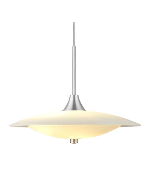 Baroni Pendel Ø40 Opal/Alu fra Halo Design - Lamper til sommerhuset