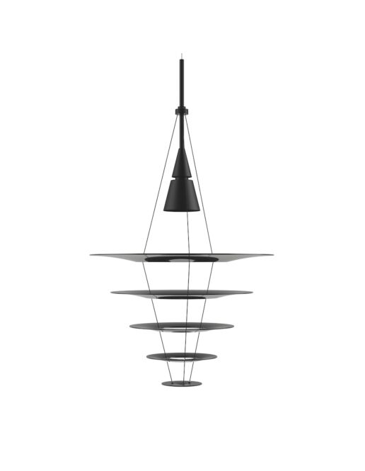 Enigma 545 pendel, Sort fra Louis Poulsen - Danske Design lamper