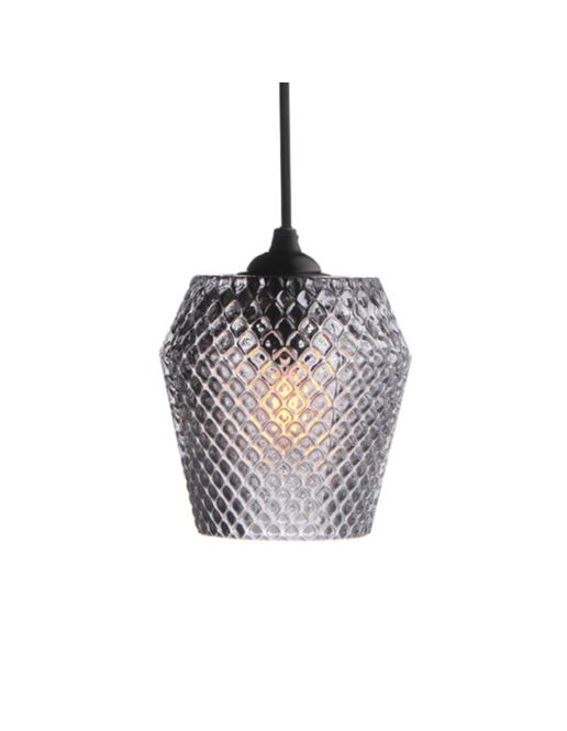Nobb Edgy Pendel Ø17 Smoke fra Halo Design - Lamper til Spisestuen