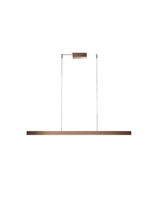 Edge Linear S1500 Langbordspendel - Rose Gold fra Light-Point - Messing Pendler