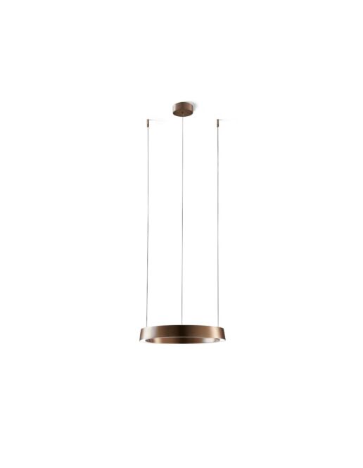 Light-Point Edge Round Ø40 Pendel Switch Tune - Rose Gold fra Light-Point - Messing Pendler