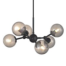Atom Pendel Smoke Ø45 fra Halo Design - Glaspendler og loftlamper i glas