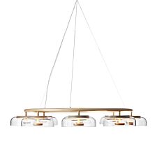 Nuura Blossi 8 Lysekrone fra Nuura - Messing Pendler
