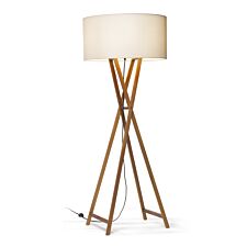 Cala P 165 gulvlampe eg/hvid