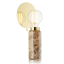 Blindspot Bordlampe - Brown Marble