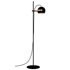 DC Gulvlampe 1 Arm Sort