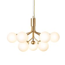 Nuura Apiales 9 Messing/Opal fra Nuura - Messing Pendler
