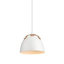 Oslo Pendel Ø16 Hvid fra Halo Design - Brune lamper