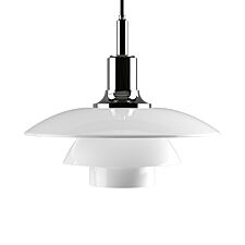 PH 3½-3 Pendel Krom fra Louis Poulsen - PH serien