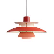 PH 5 Mini Pendel Rød fra Louis Poulsen - PH pendler