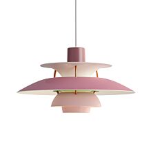 PH 5 Mini Pendel Rosa fra Louis Poulsen - Lamper til Spisestuen