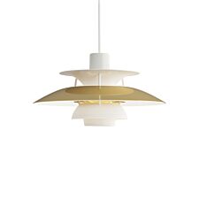PH 5 Mini Pendel, Messing fra Louis Poulsen - PH serien
