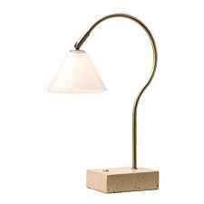 Question Portable Bordlampe - Messing