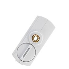 Strømskinne Adaptor Hvid