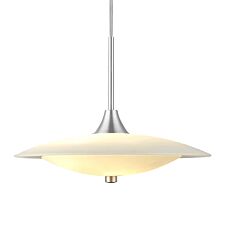 Baroni Pendel Ø40 Opal/Alu fra Halo Design - Pendler