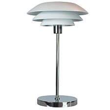 DL31 Bordlampe Metal Hvid