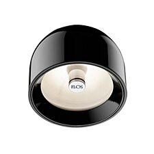 Wan C/W Væg- og Loftlampe Sort