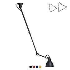 Lampe Gras NO 302L Loftlampe - Mat sort