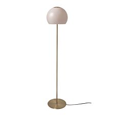 Ball Glass Gulvlampe Ø25 - Sand Grey