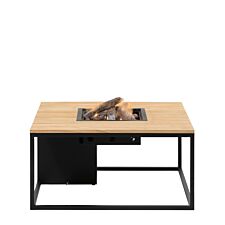 Cosiloft 100 Pejsebord - Teak / Sort