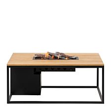 Cosiloft 120 Pejsebord - Teak / Sort