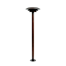 DL25 Bedlampe Antik børstet kobber look