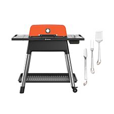FORCE Gasgrill Gen III Orange - Inkl. Grillsæt 