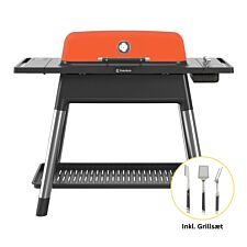 FURNACE Gasgrill Gen III Orange - Inkl. Grillsæt 