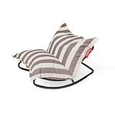 Fatboy Rock 'n Roll & Original Outdoor Sækkestol - Stripe Cacao