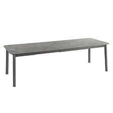 Lafuma Oron Havebord 200 cm - Antracit Grå