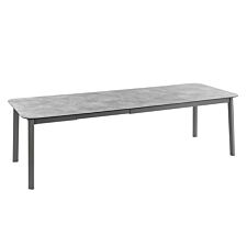 Lafuma Oron Havebord 200 cm - Cementgrå