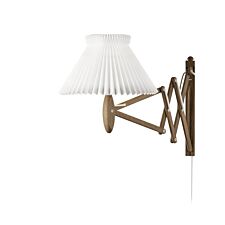 Le Klint Sax 224-1 Væglampe - Røget Eg