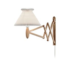Le Klint Sax 224-6 Væglampe - Eg