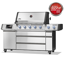 Napoleon Prestige PRO 665 Connected Gasgrill, rustfri stål