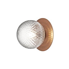 Nuura Liila 1 Outdoor væg/loft, Mørk Bronze/Optic