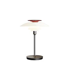 PH 80 Portable Bordlampe - Opal Hvid/Krom