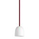 Piet Hein Super 90 Opal Glas Rød Ledning fra Piet Hein - Danske Design lamper