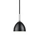 Bellevue Pendel Ø14 Sort/Krom fra Halo Design - Lamper til Spisestuen