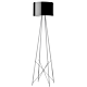 FLOS Ray F2 Gulvlampe Sort