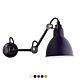 Lampe Gras NO 204 Væglampe - Mat blå