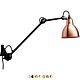 Lampe Gras NO 222 Væglampe - Kobber