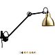 Lampe Gras NO 222 Væglampe - Messing
