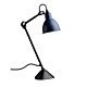 Lampe Gras NO 205 Bordlampe - Mat blå